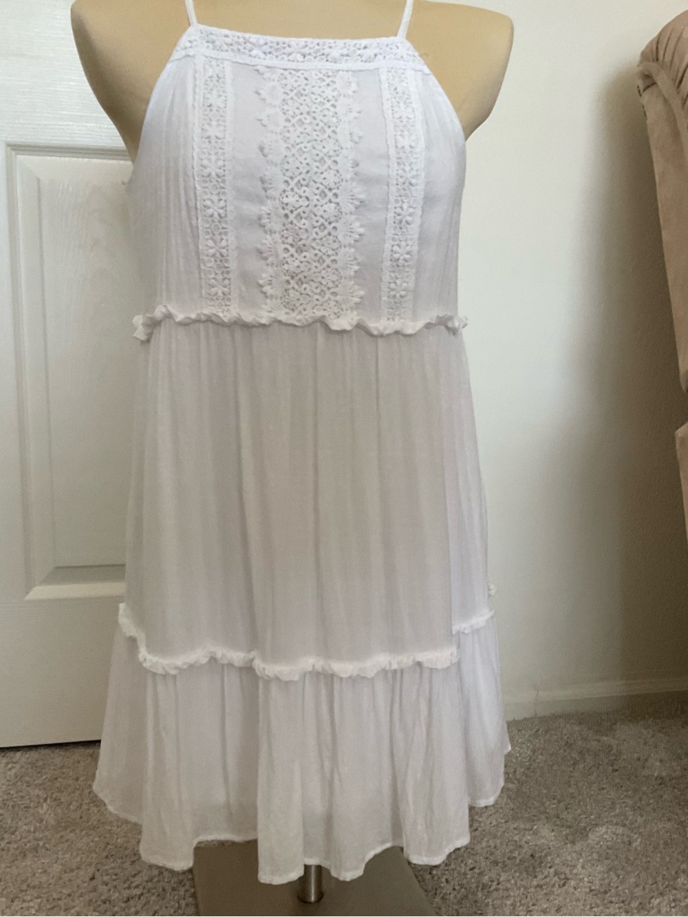 Jolt Vintage Inspired Embroidered Sundress sz M